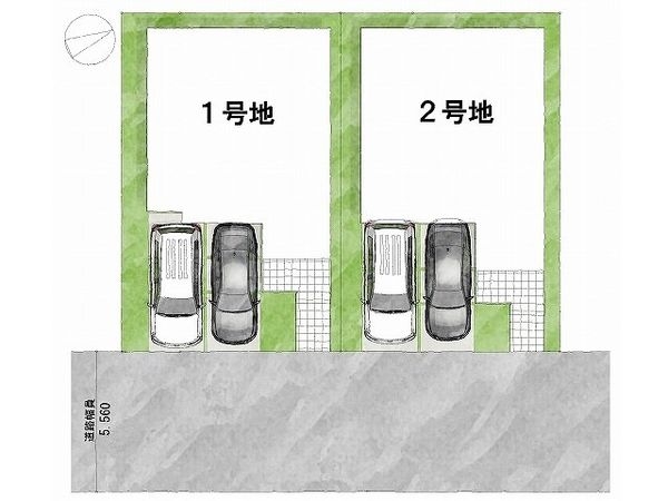 姫路市飯田３丁目　建築条件付き土地　1号地
